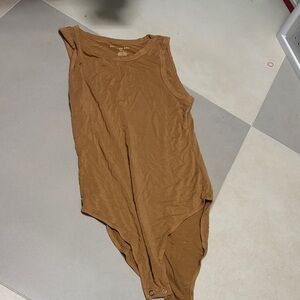 American Eagle By Payless Brown Sleeveless Top